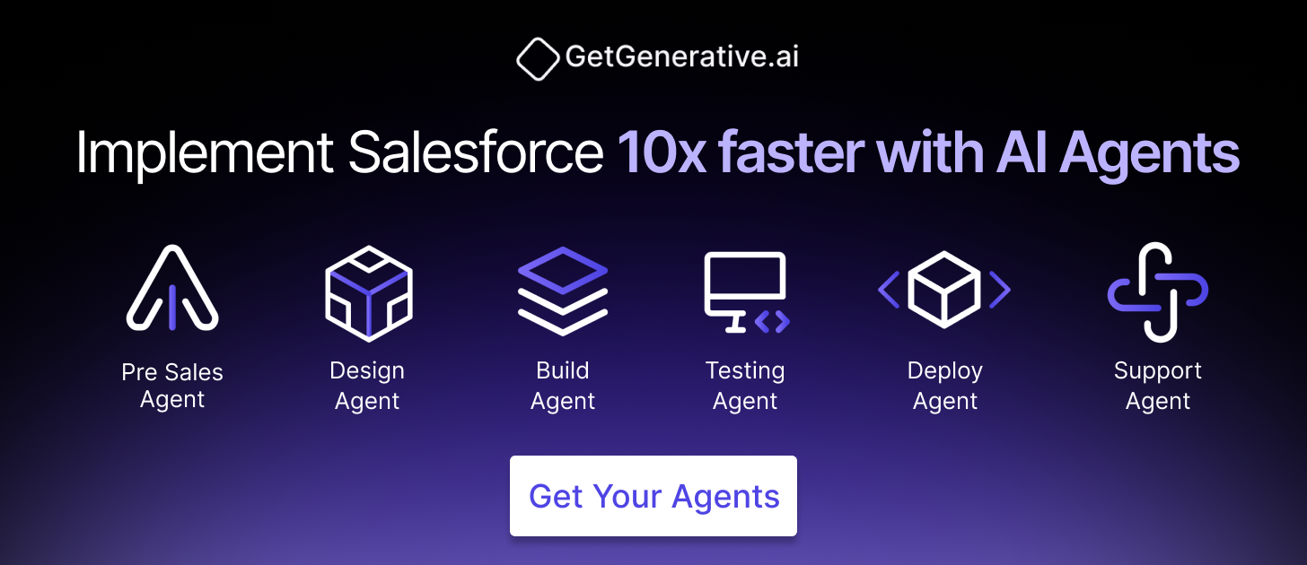 getgenerative.ai implement salesforce 10x faster