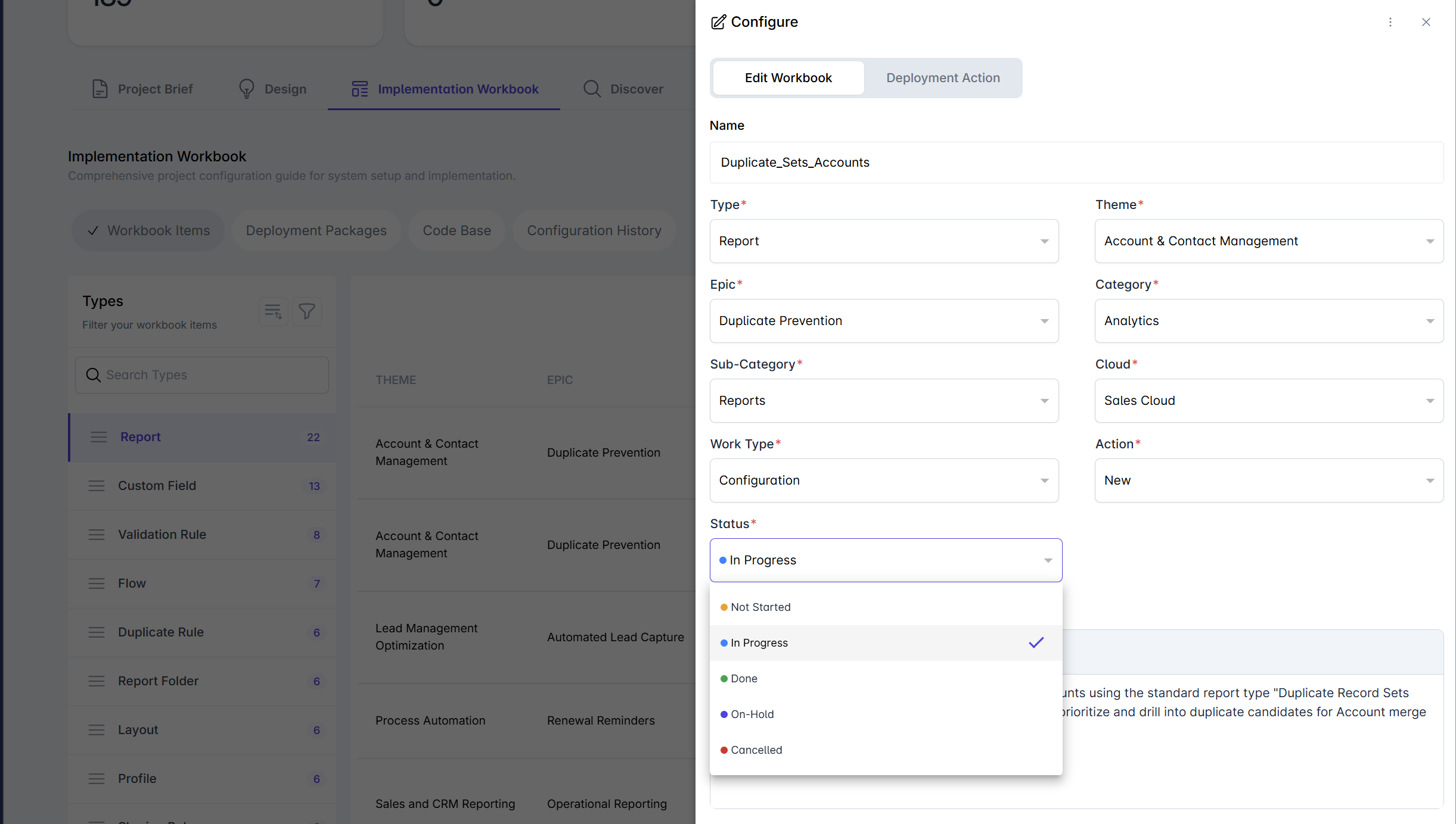 Build — Configure