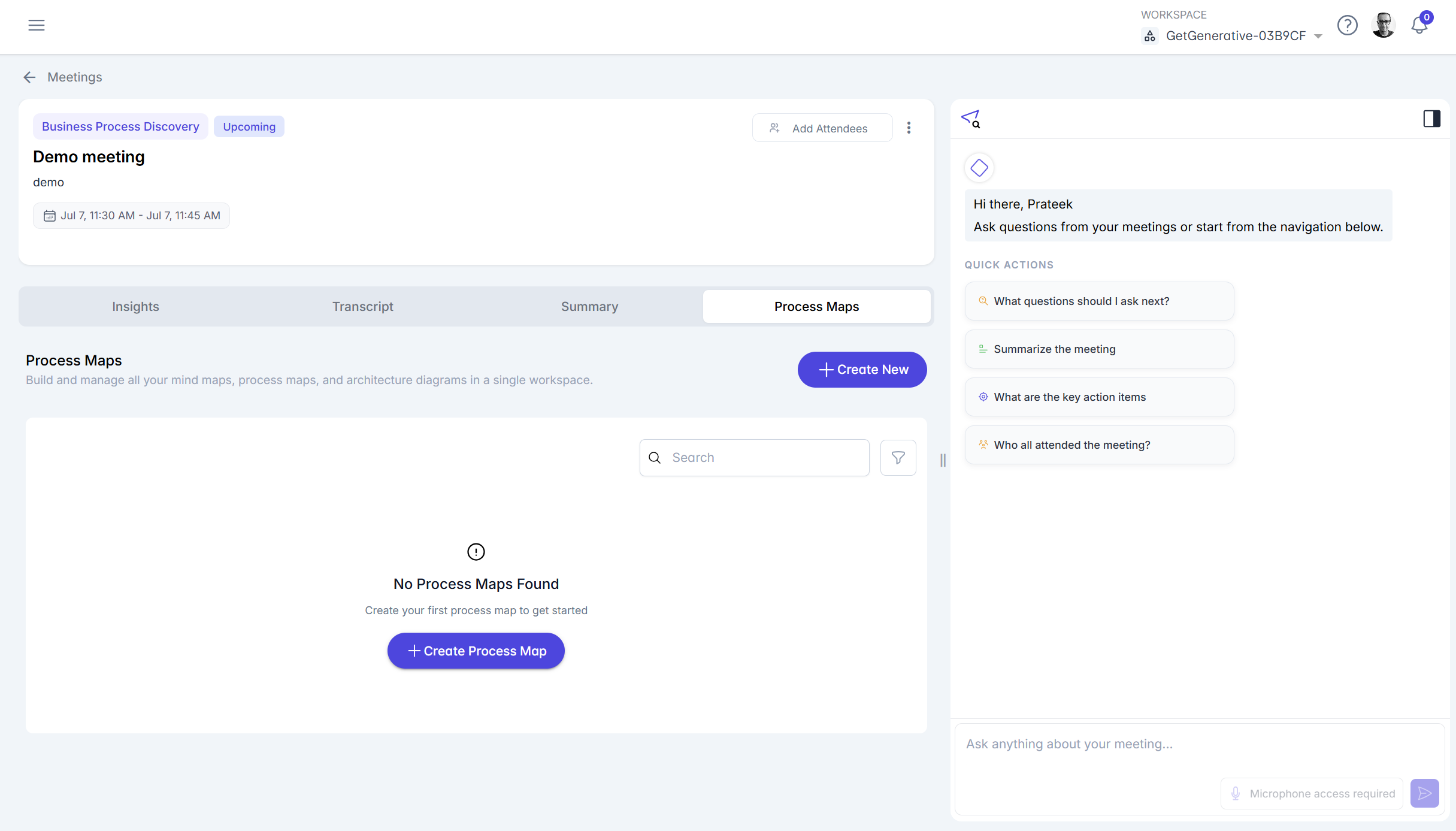 Discovery — Process Maps