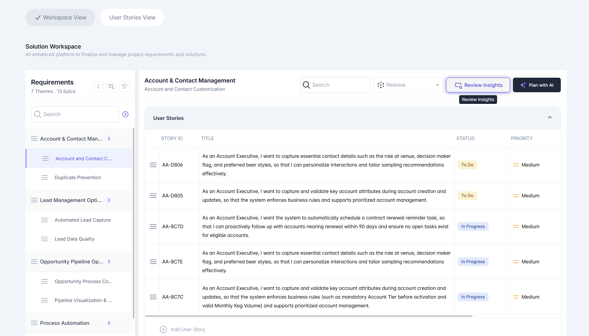 Design — Review Insights