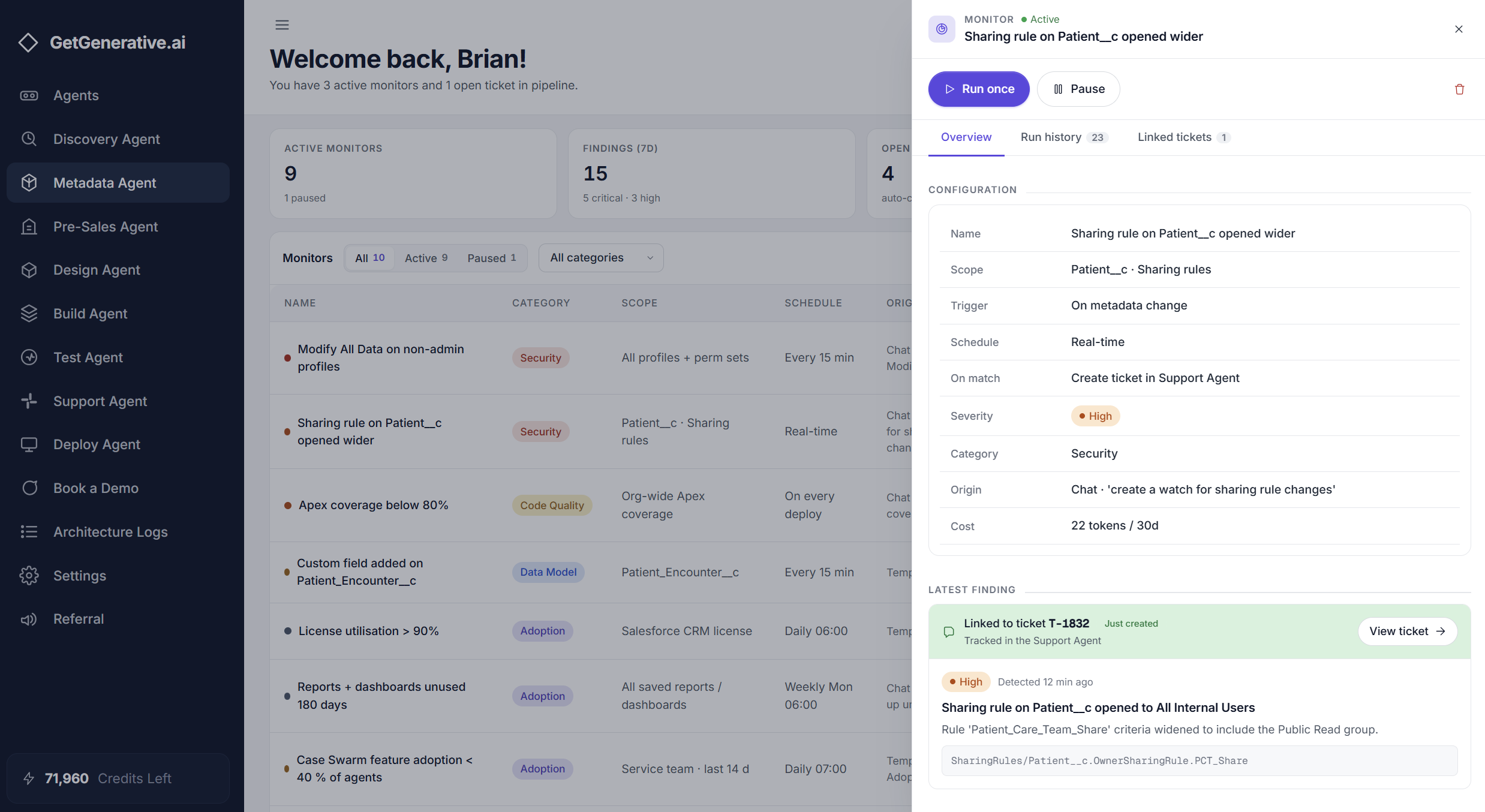 Metadata — Ticket generated