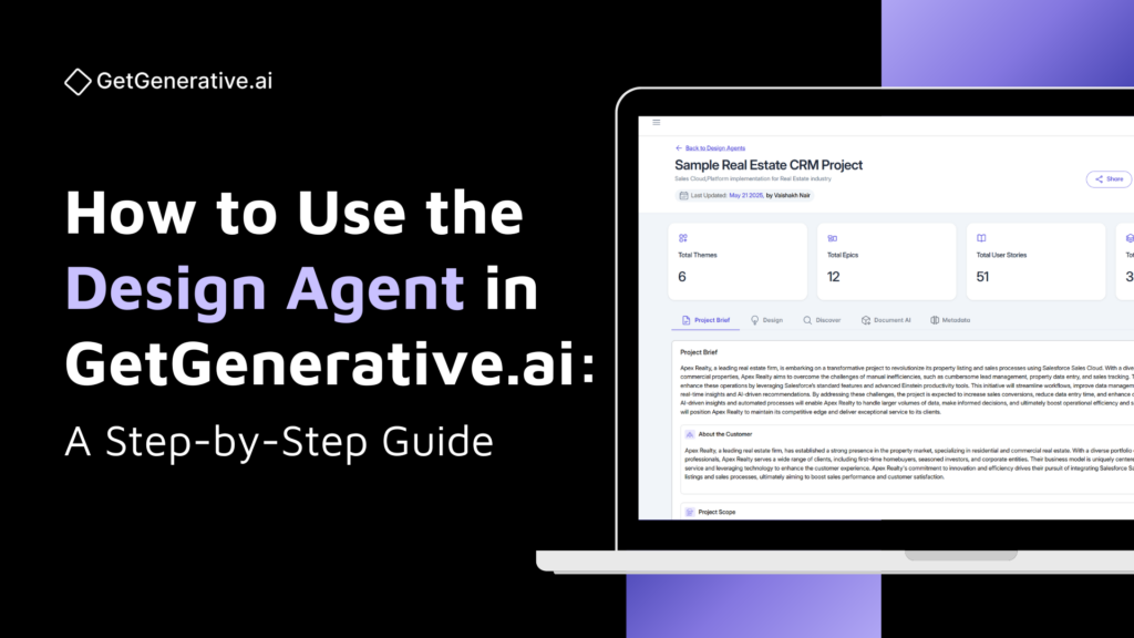 How to Use the Design Agent in GetGenerative.ai: A Step-by-Step Guide