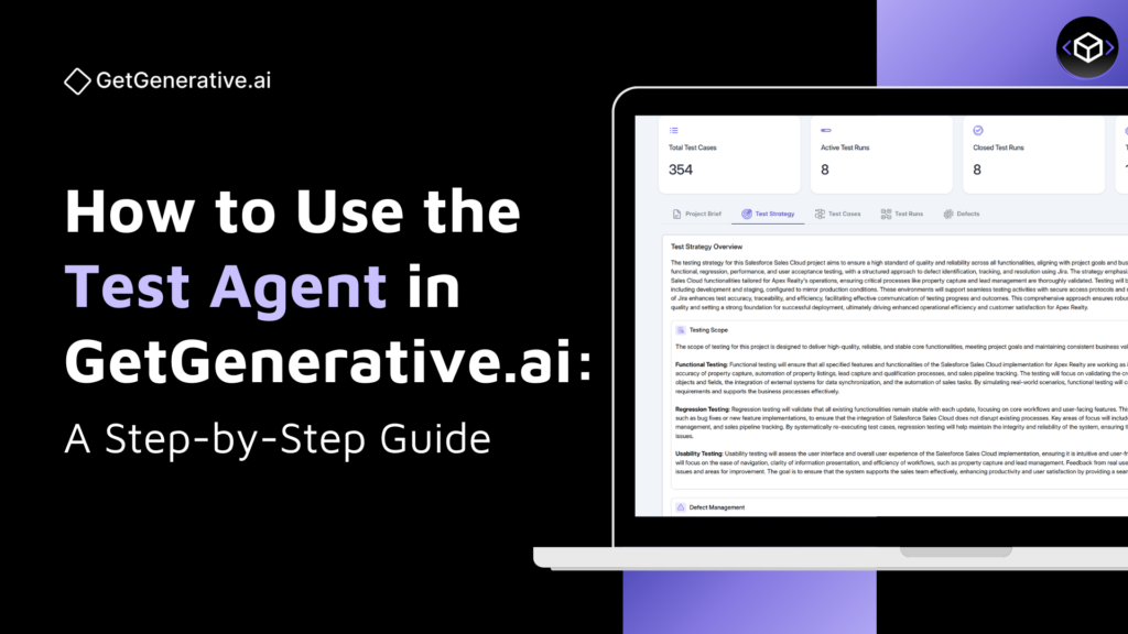 How to Use the Test Agent in GetGenerative.ai: A Step-by-Step Guide
