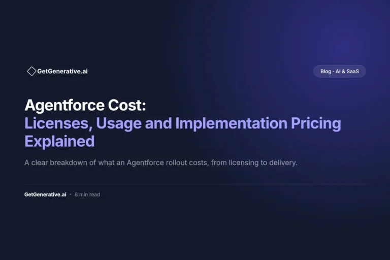 Agentforce Cost: Licenses, Usage and Implementation Pricing Explained
