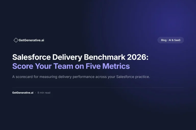 Salesforce Delivery Benchmark 2026: Score Your Team on Five Metrics